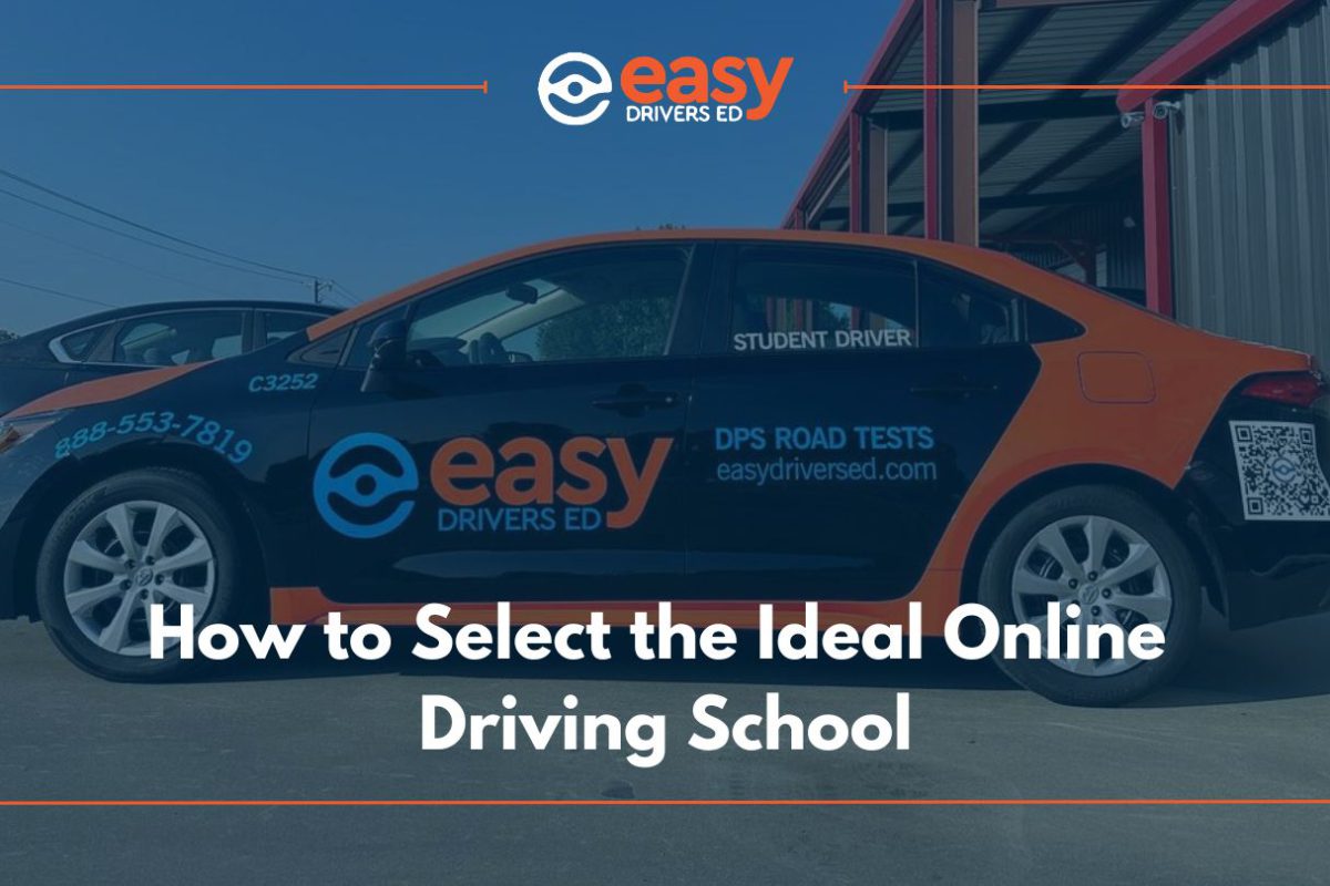 Car With Easy Drivers Ed Branding