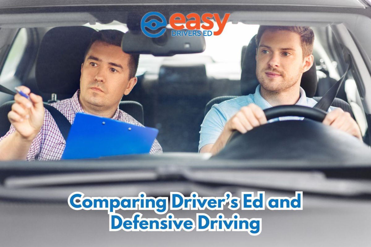 Comparing Driver’s Ed and Defensive Driving